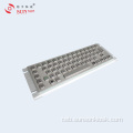 IP65 Metal Keyboard nga adunay Track Ball